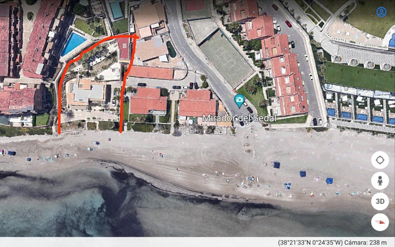 Excepcional Apartamento Loft A Pie De Playa En Chalet Roquetes Аликанте Экстерьер фото