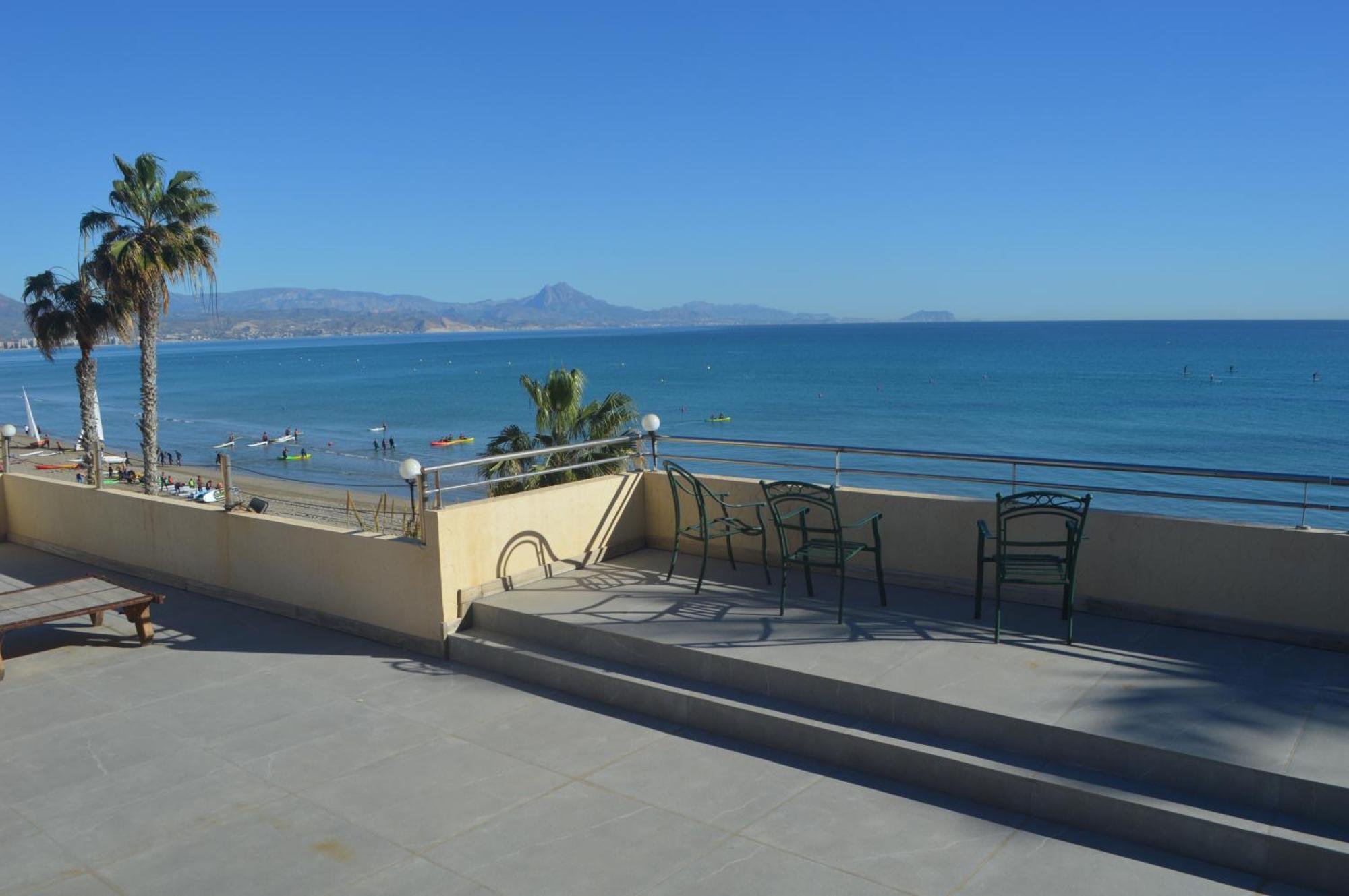 Excepcional Apartamento Loft A Pie De Playa En Chalet Roquetes Аликанте Экстерьер фото